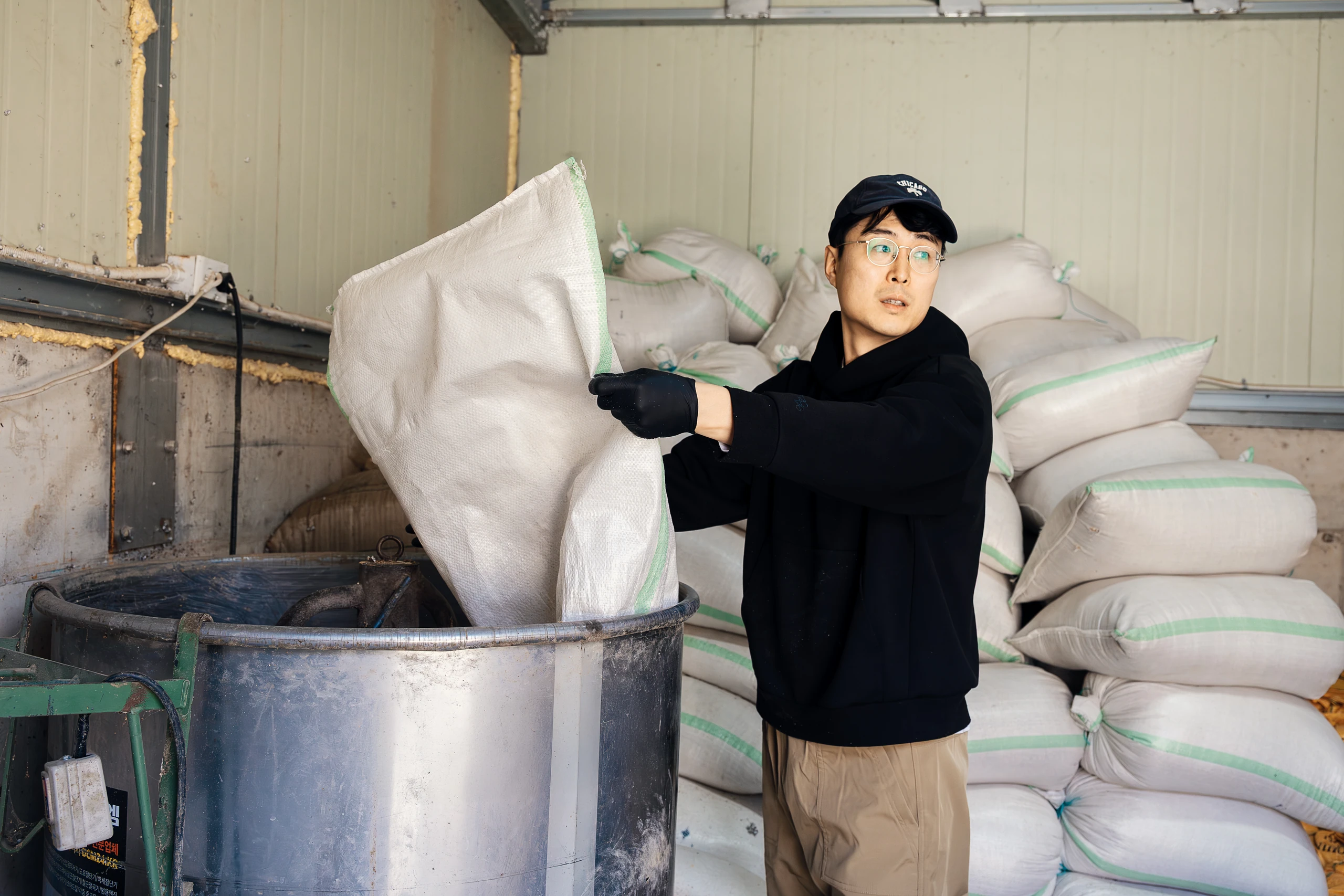 김동빈 — 사료 배합